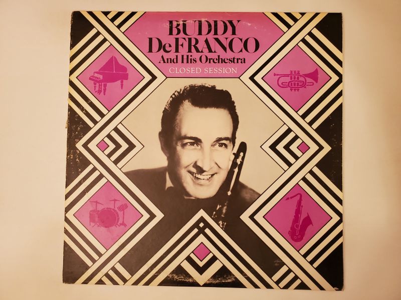 Buddy DeFranco And His Orchestra Closed Session vinyl record